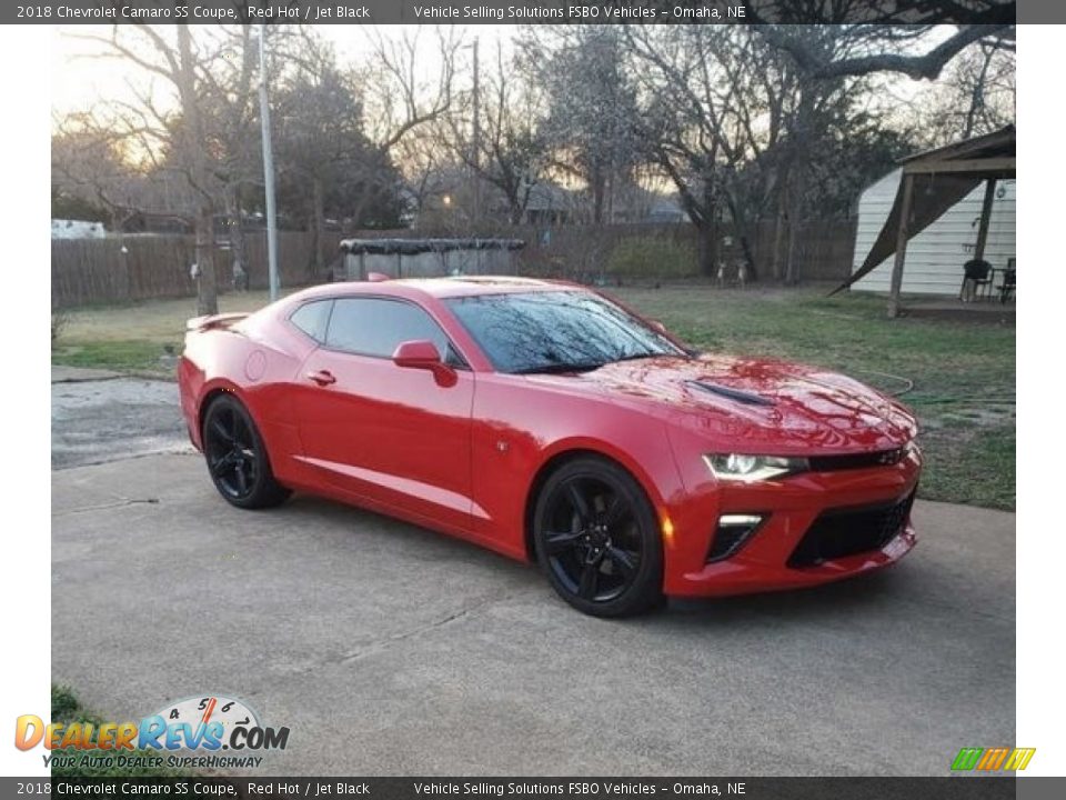 2018 Chevrolet Camaro SS Coupe Red Hot / Jet Black Photo #5