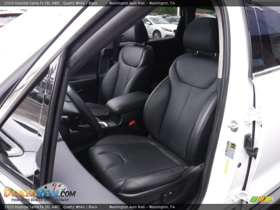 2020 Hyundai Santa Fe SEL AWD Quartz White / Black Photo #13
