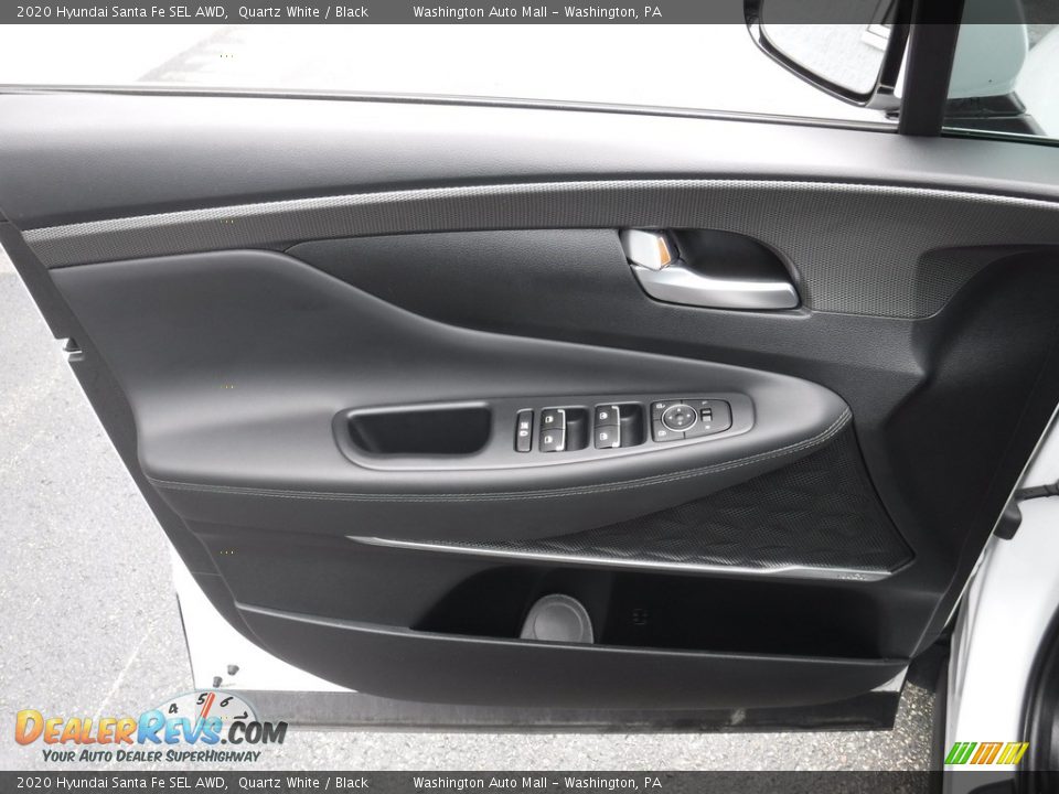 2020 Hyundai Santa Fe SEL AWD Quartz White / Black Photo #16