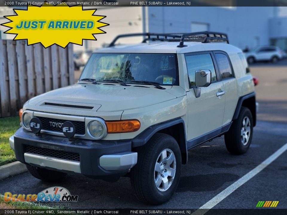 2008 Toyota FJ Cruiser 4WD Sandstorm Metallic / Dark Charcoal Photo #1