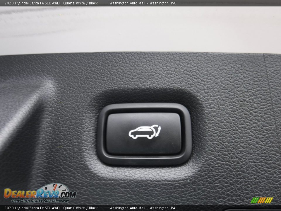 2020 Hyundai Santa Fe SEL AWD Quartz White / Black Photo #33