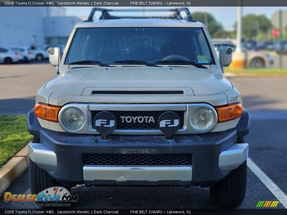 2008 Toyota FJ Cruiser 4WD Sandstorm Metallic / Dark Charcoal Photo #2