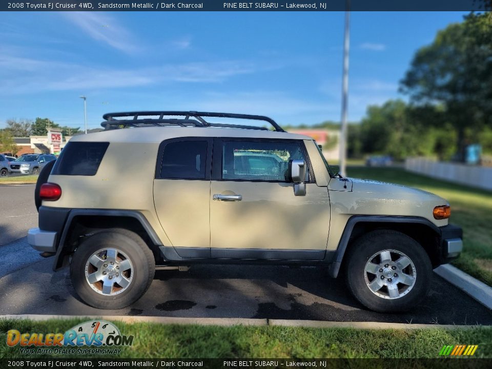 2008 Toyota FJ Cruiser 4WD Sandstorm Metallic / Dark Charcoal Photo #4