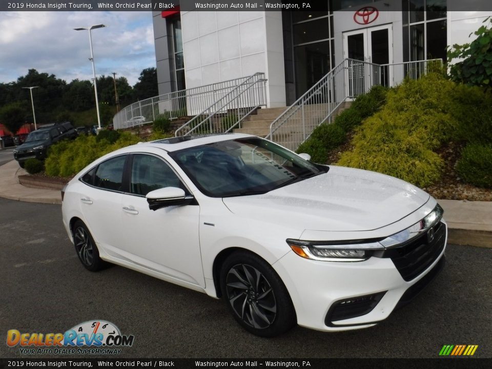 2019 Honda Insight Touring White Orchid Pearl / Black Photo #1