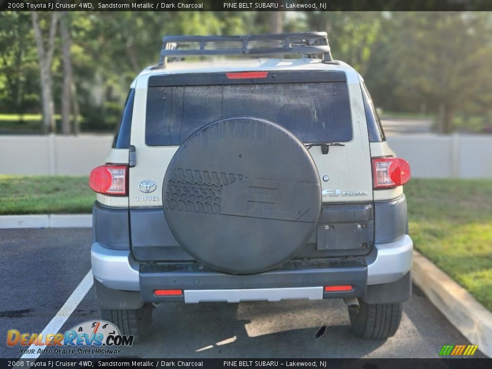 2008 Toyota FJ Cruiser 4WD Sandstorm Metallic / Dark Charcoal Photo #7