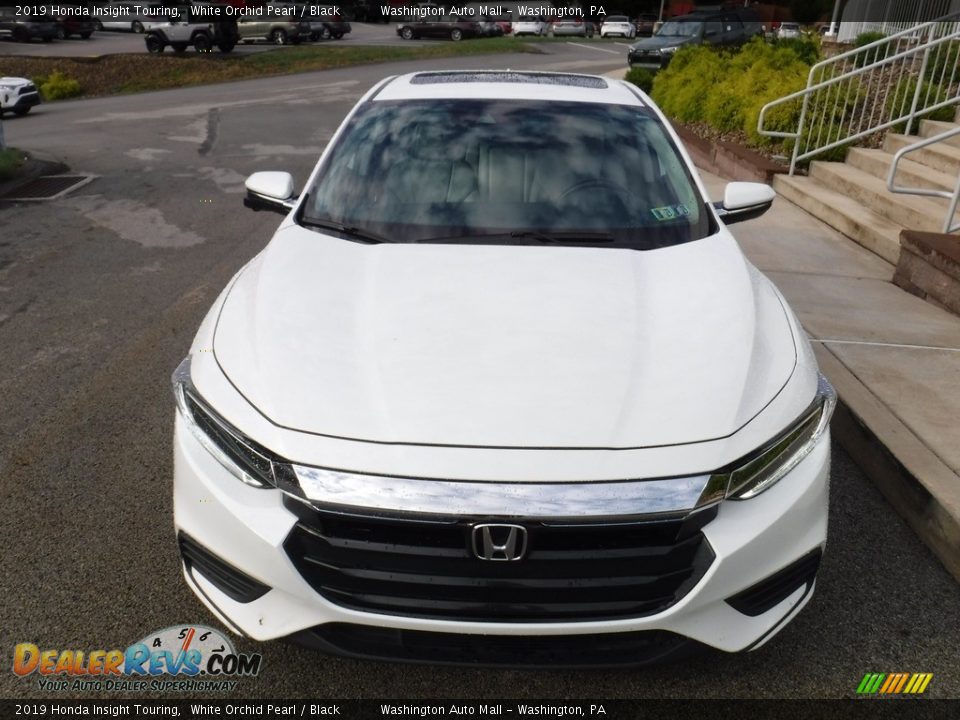 2019 Honda Insight Touring White Orchid Pearl / Black Photo #12