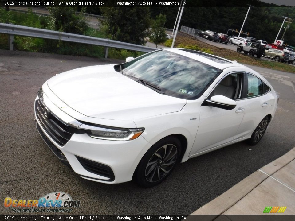 2019 Honda Insight Touring White Orchid Pearl / Black Photo #13