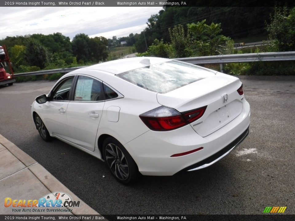 2019 Honda Insight Touring White Orchid Pearl / Black Photo #15