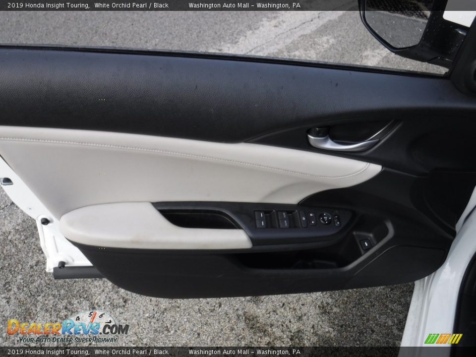 2019 Honda Insight Touring White Orchid Pearl / Black Photo #20