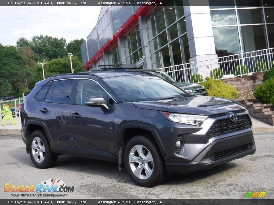 2019 Toyota RAV4 XLE AWD Lunar Rock / Black Photo #1