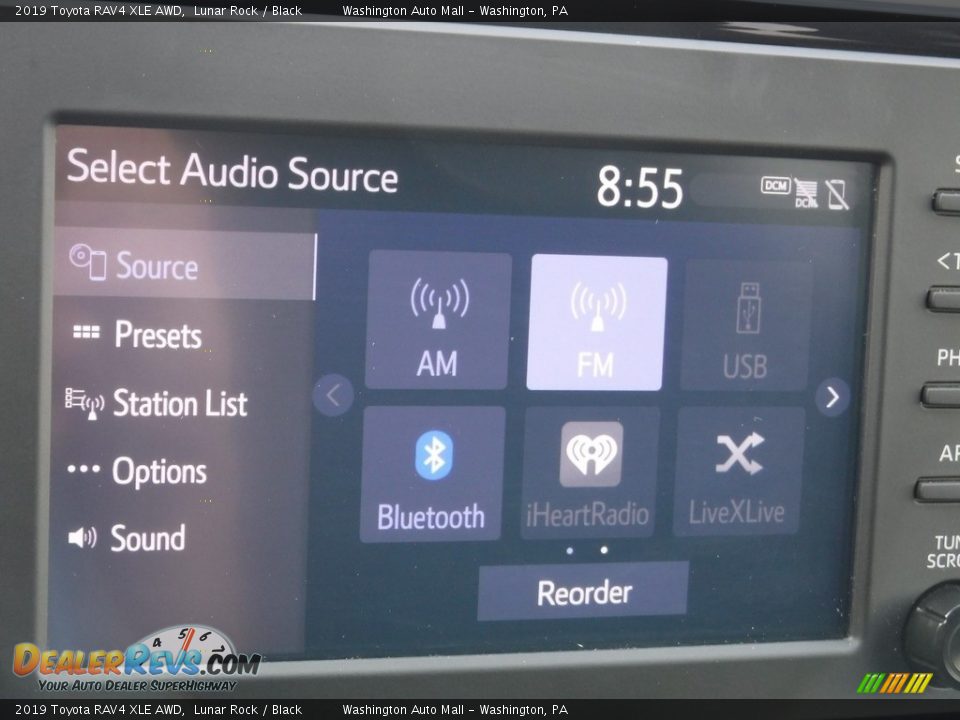 2019 Toyota RAV4 XLE AWD Lunar Rock / Black Photo #5