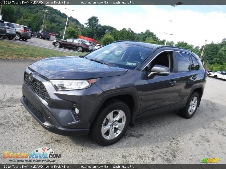 2019 Toyota RAV4 XLE AWD Lunar Rock / Black Photo #12