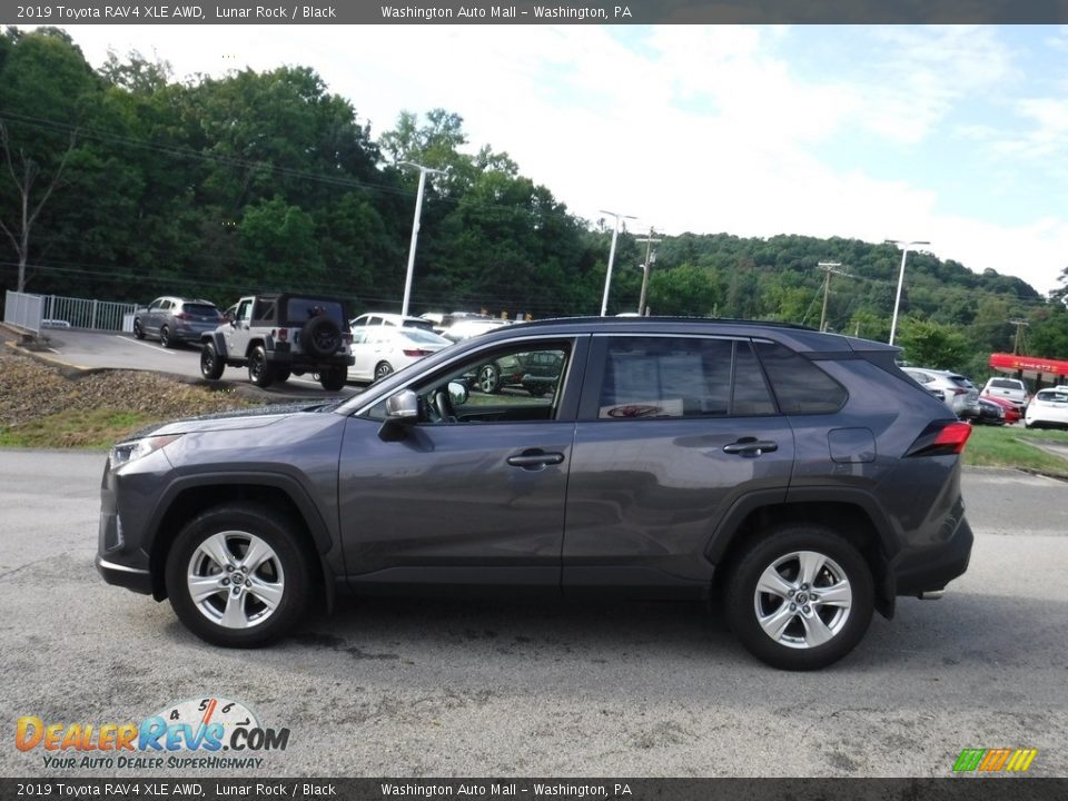 2019 Toyota RAV4 XLE AWD Lunar Rock / Black Photo #13