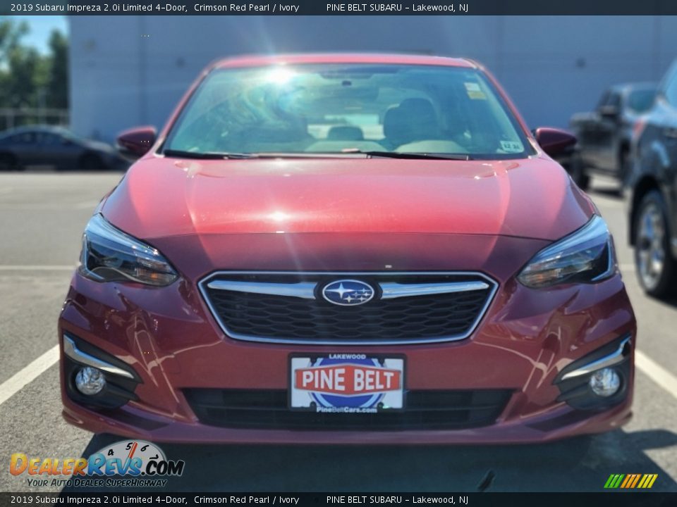 2019 Subaru Impreza 2.0i Limited 4-Door Crimson Red Pearl / Ivory Photo #2