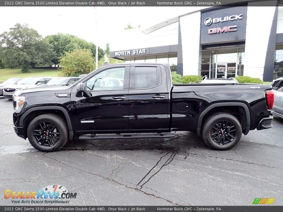 2022 GMC Sierra 1500 Limited Elevation Double Cab 4WD Onyx Black / Jet Black Photo #2