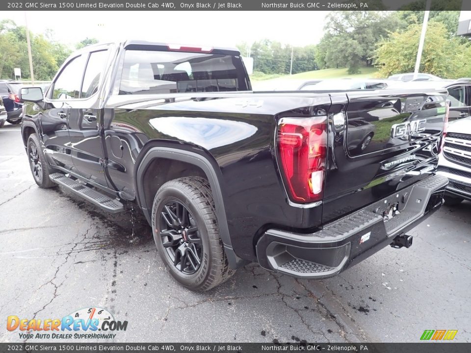 2022 GMC Sierra 1500 Limited Elevation Double Cab 4WD Onyx Black / Jet Black Photo #3