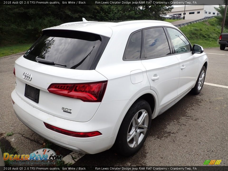 2018 Audi Q5 2.0 TFSI Premium quattro Ibis White / Black Photo #4