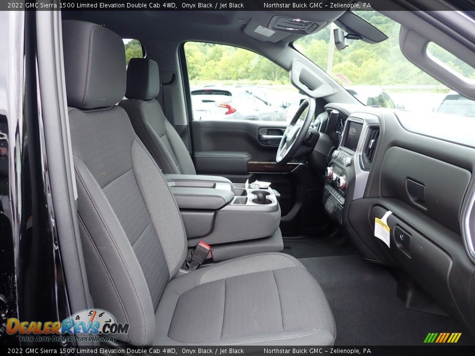 2022 GMC Sierra 1500 Limited Elevation Double Cab 4WD Onyx Black / Jet Black Photo #16