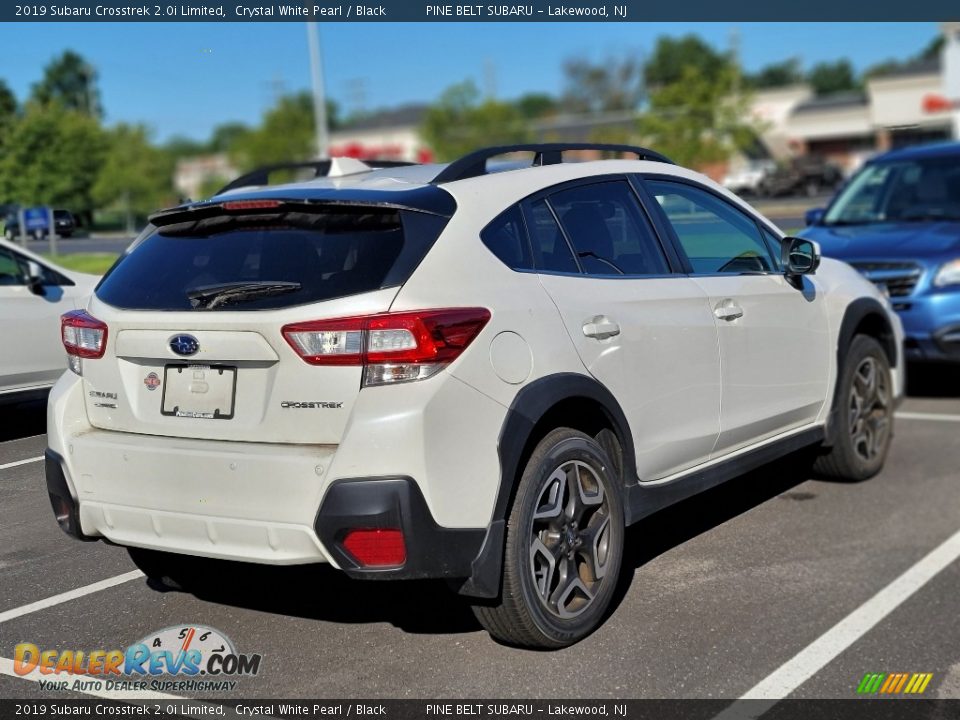 2019 Subaru Crosstrek 2.0i Limited Crystal White Pearl / Black Photo #7