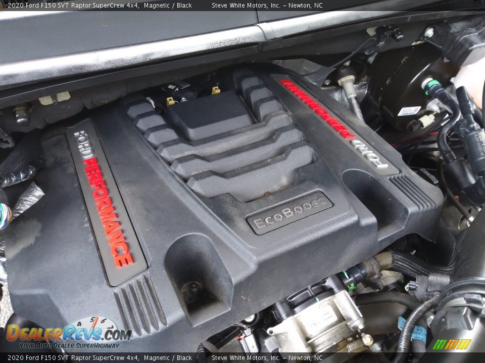 2020 Ford F150 SVT Raptor SuperCrew 4x4 3.5 Liter PFDI Twin-Turbocharged DOHC 24-Valve EcoBoost V6 Engine Photo #14