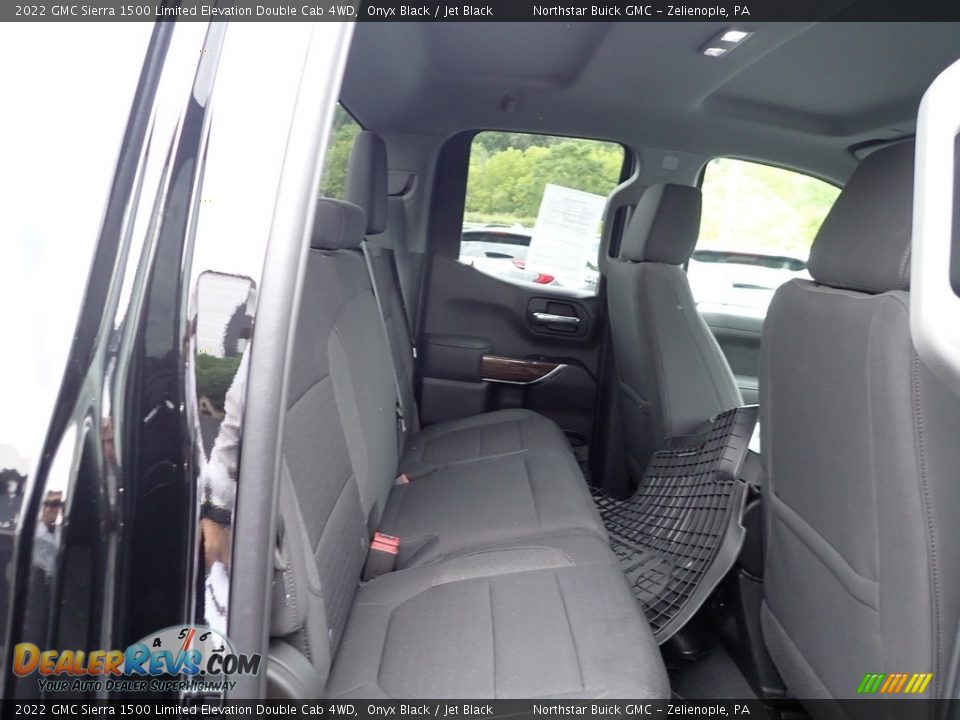 2022 GMC Sierra 1500 Limited Elevation Double Cab 4WD Onyx Black / Jet Black Photo #17