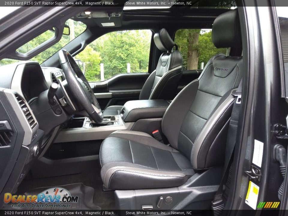 Black Interior - 2020 Ford F150 SVT Raptor SuperCrew 4x4 Photo #15