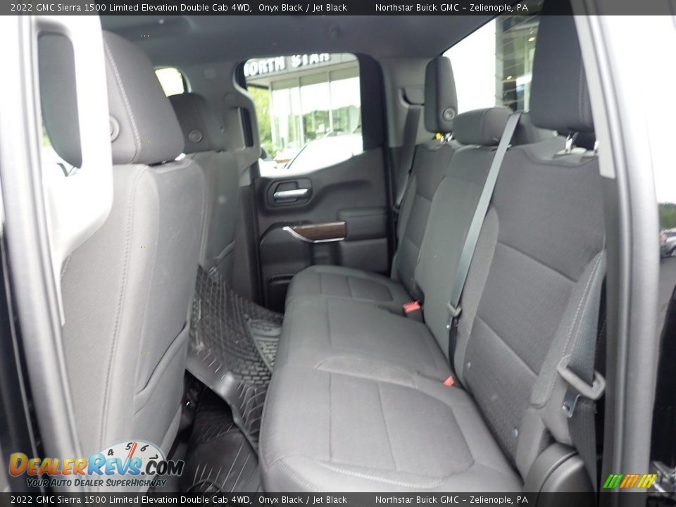 2022 GMC Sierra 1500 Limited Elevation Double Cab 4WD Onyx Black / Jet Black Photo #18