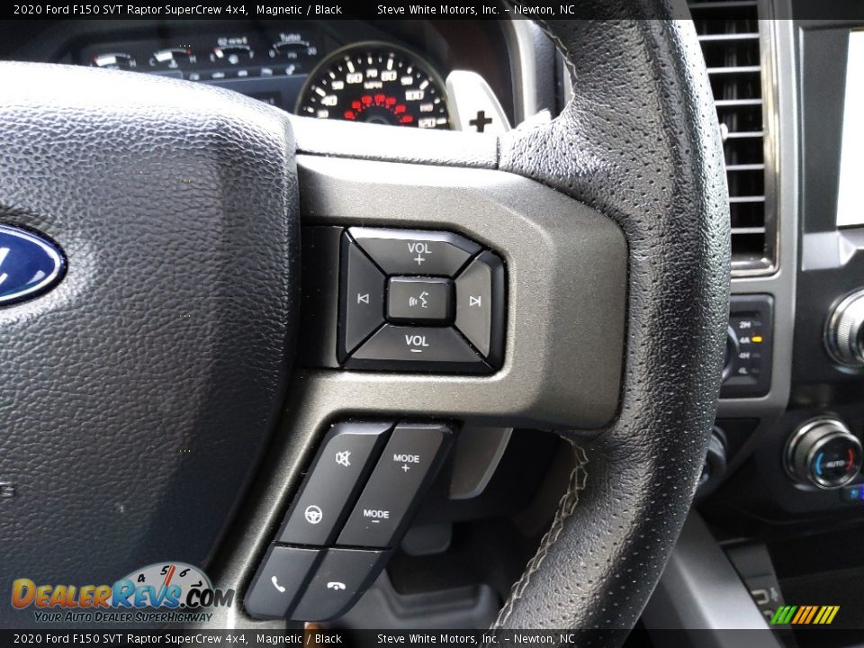 2020 Ford F150 SVT Raptor SuperCrew 4x4 Steering Wheel Photo #22