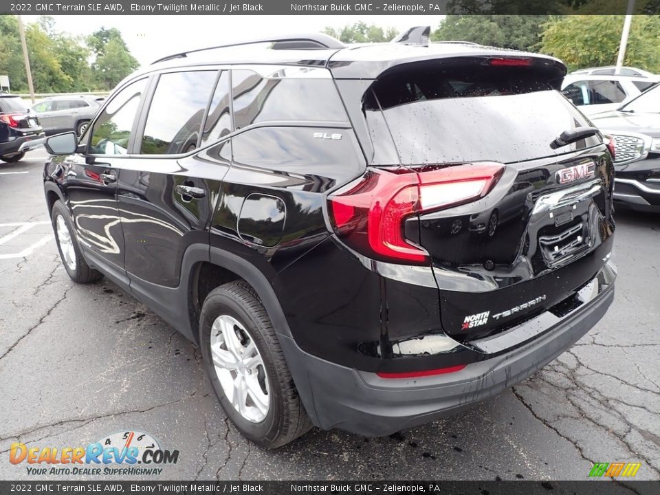 2022 GMC Terrain SLE AWD Ebony Twilight Metallic / Jet Black Photo #3