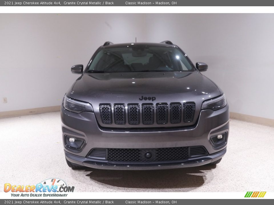 2021 Jeep Cherokee Altitude 4x4 Granite Crystal Metallic / Black Photo #2