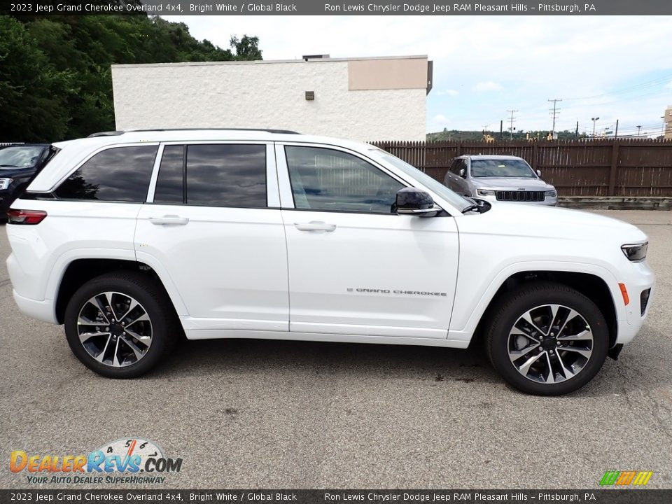 Bright White 2023 Jeep Grand Cherokee Overland 4x4 Photo #7