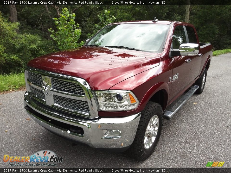 2017 Ram 2500 Laramie Crew Cab 4x4 Delmonico Red Pearl / Black Photo #2