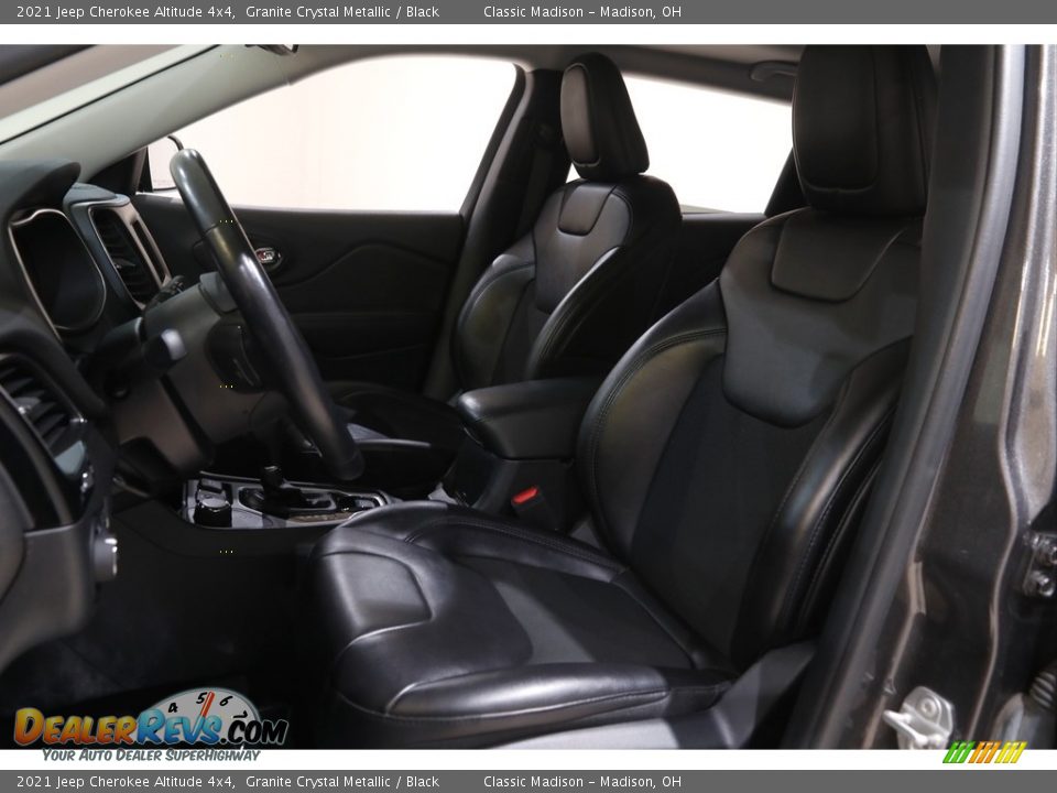 2021 Jeep Cherokee Altitude 4x4 Granite Crystal Metallic / Black Photo #5