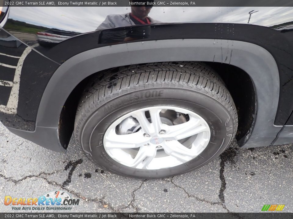 2022 GMC Terrain SLE AWD Ebony Twilight Metallic / Jet Black Photo #13