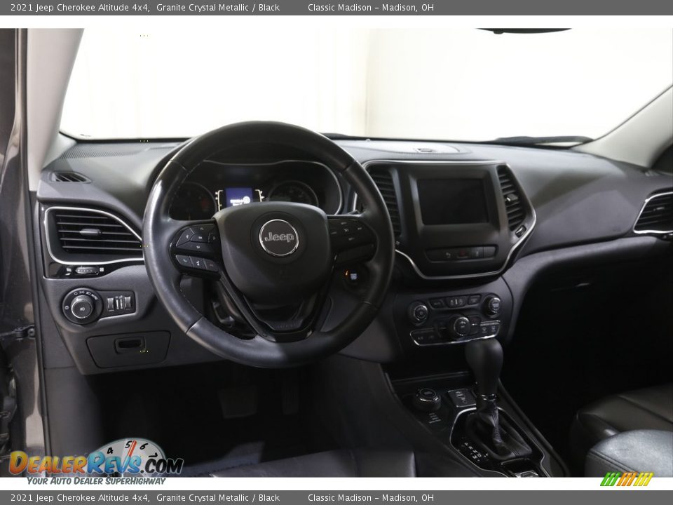 2021 Jeep Cherokee Altitude 4x4 Granite Crystal Metallic / Black Photo #6