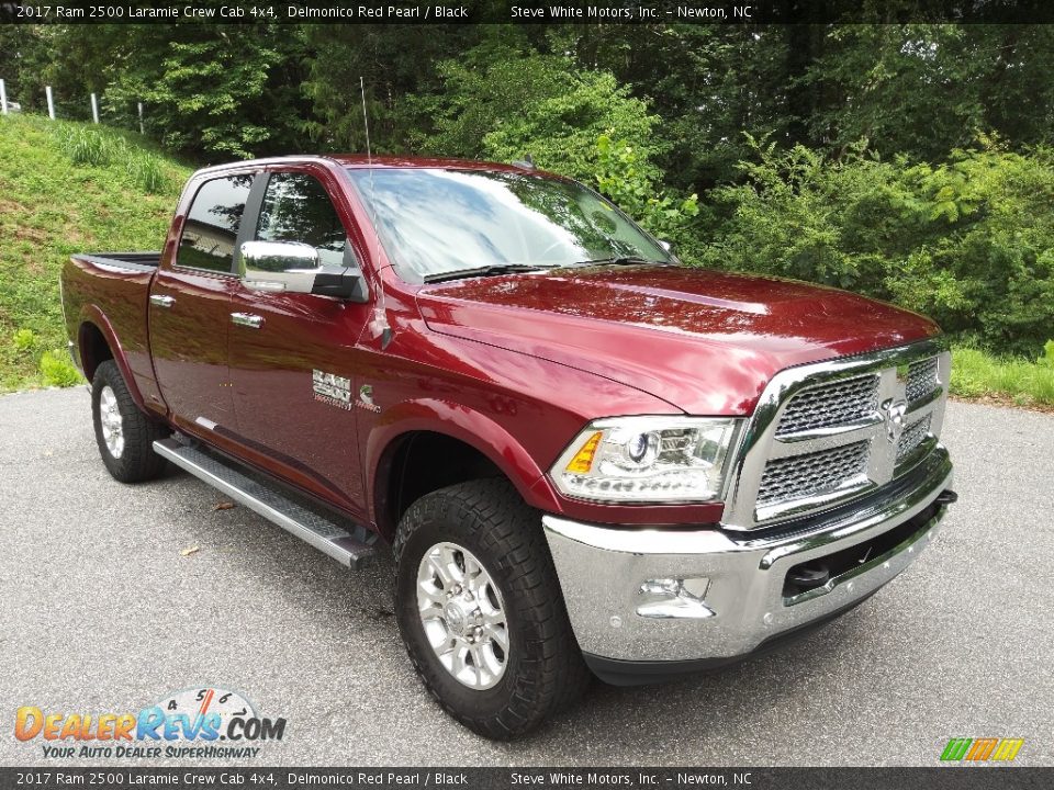 2017 Ram 2500 Laramie Crew Cab 4x4 Delmonico Red Pearl / Black Photo #4