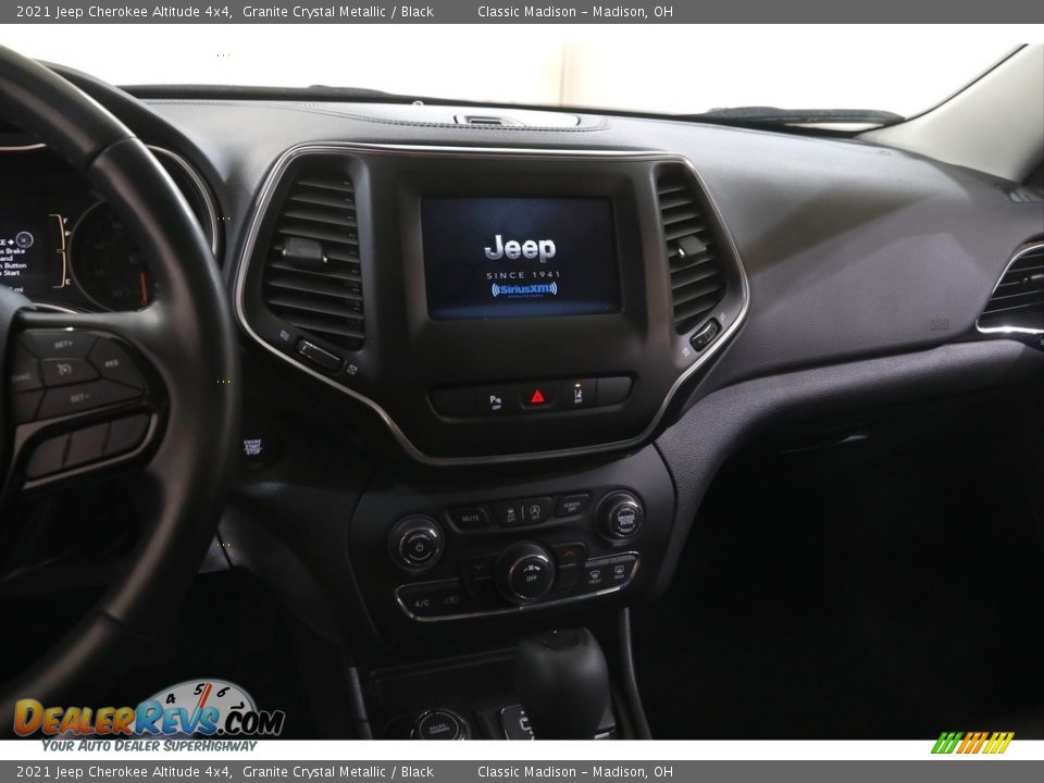 2021 Jeep Cherokee Altitude 4x4 Granite Crystal Metallic / Black Photo #9