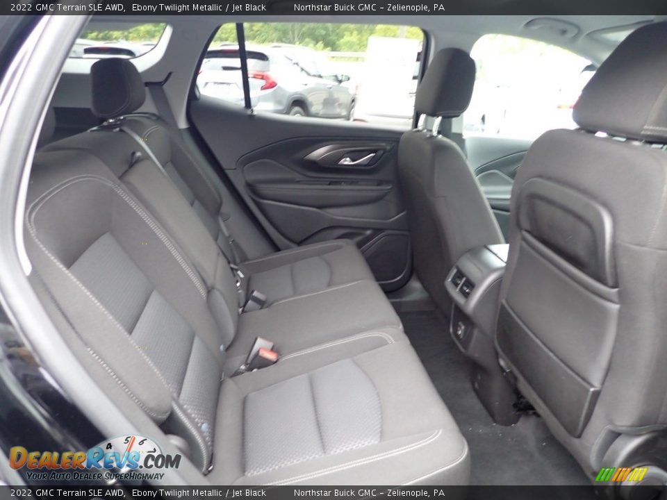 Rear Seat of 2022 GMC Terrain SLE AWD Photo #16