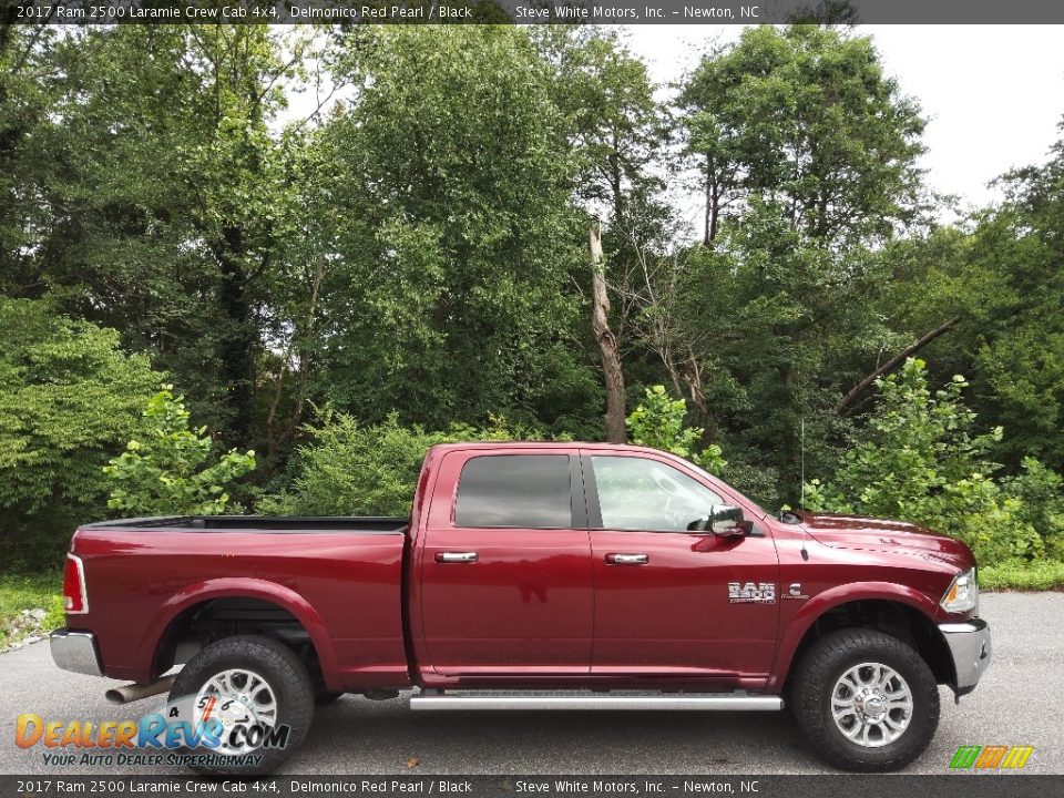 2017 Ram 2500 Laramie Crew Cab 4x4 Delmonico Red Pearl / Black Photo #5