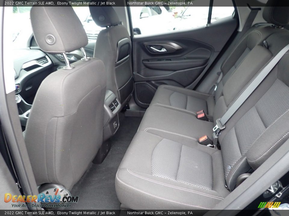Rear Seat of 2022 GMC Terrain SLE AWD Photo #17