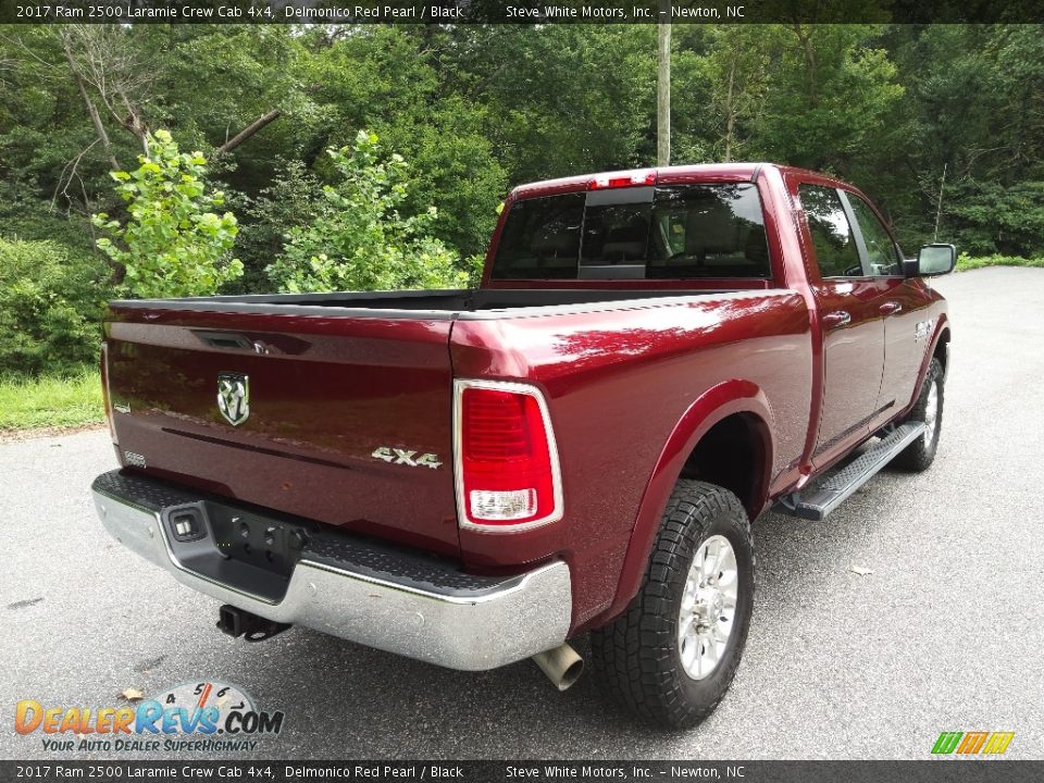 2017 Ram 2500 Laramie Crew Cab 4x4 Delmonico Red Pearl / Black Photo #6