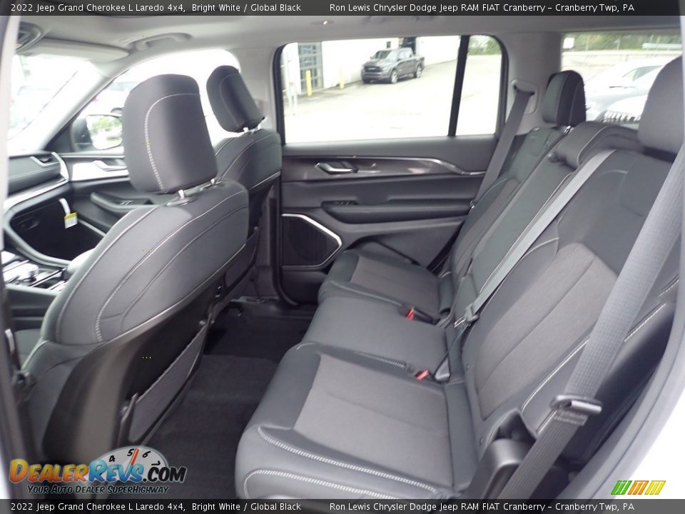 Rear Seat of 2022 Jeep Grand Cherokee L Laredo 4x4 Photo #13