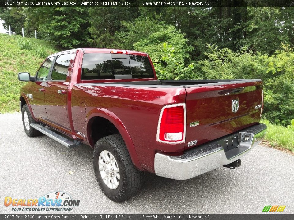 2017 Ram 2500 Laramie Crew Cab 4x4 Delmonico Red Pearl / Black Photo #9