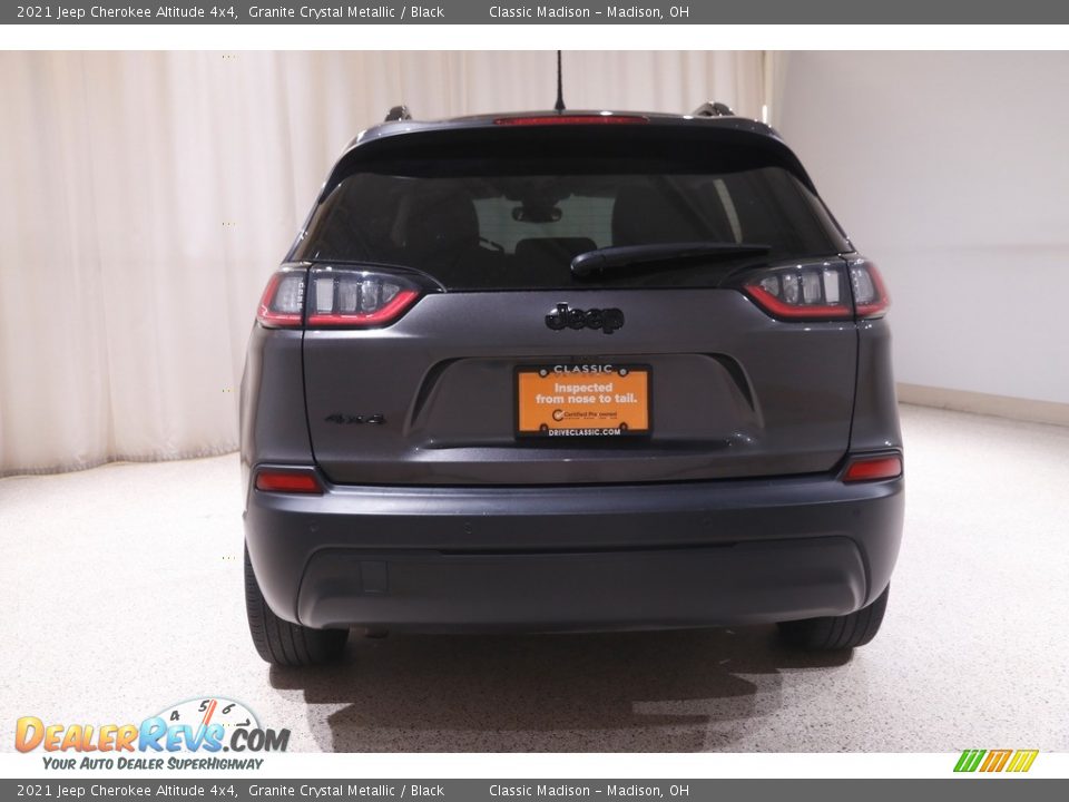 2021 Jeep Cherokee Altitude 4x4 Granite Crystal Metallic / Black Photo #20