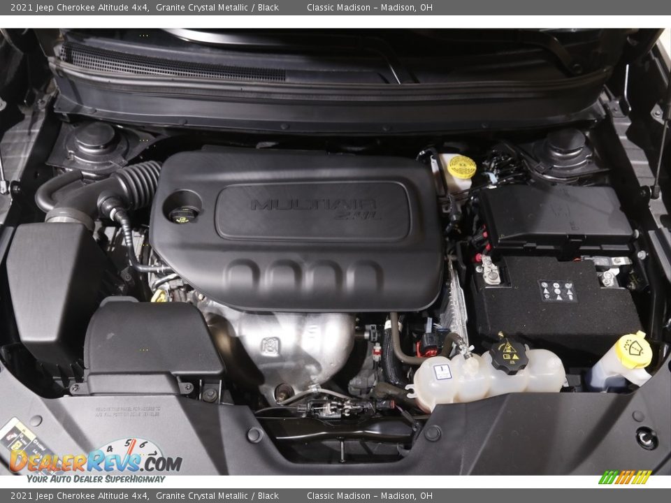 2021 Jeep Cherokee Altitude 4x4 Granite Crystal Metallic / Black Photo #21