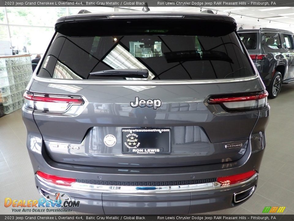 2023 Jeep Grand Cherokee L Overland 4x4 Baltic Gray Metallic / Global Black Photo #3