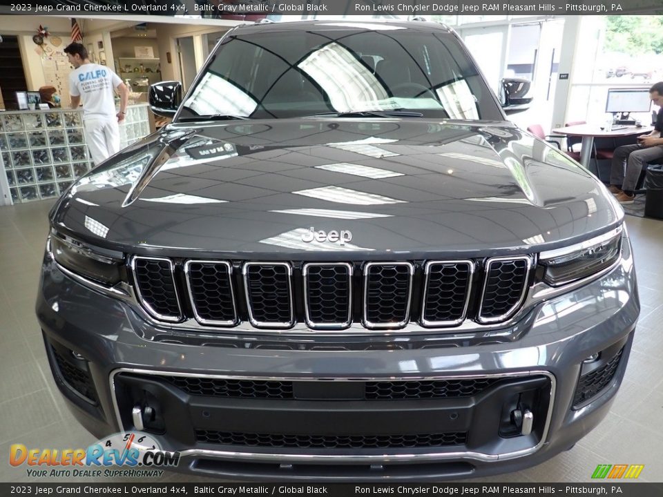 2023 Jeep Grand Cherokee L Overland 4x4 Baltic Gray Metallic / Global Black Photo #8