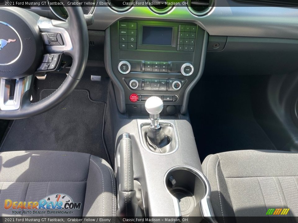 2021 Ford Mustang GT Fastback Grabber Yellow / Ebony Photo #9