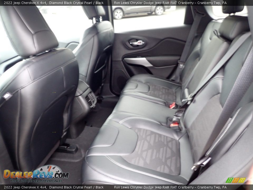 Rear Seat of 2022 Jeep Cherokee X 4x4 Photo #12