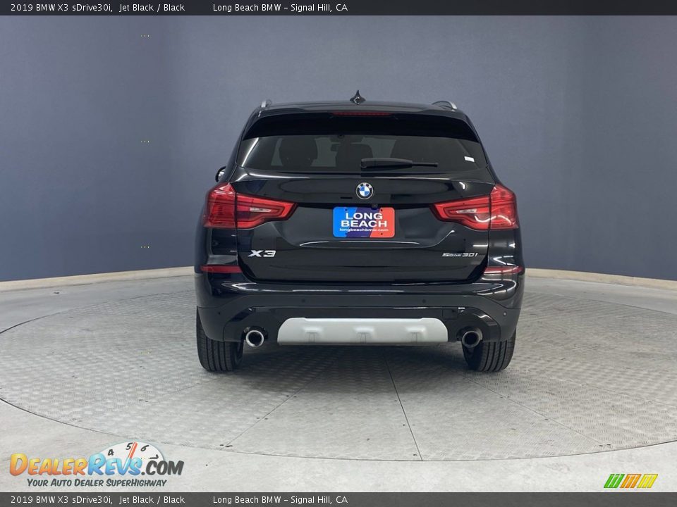 2019 BMW X3 sDrive30i Jet Black / Black Photo #4